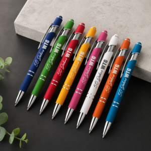 50 Jahre WTG Kugelschreiber mit Samtcase - Jubiläum - verschiedene Farben